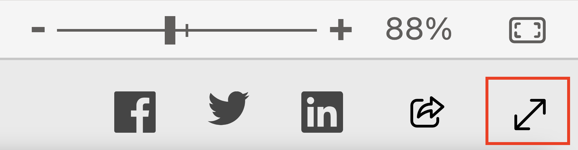 Full screen icon